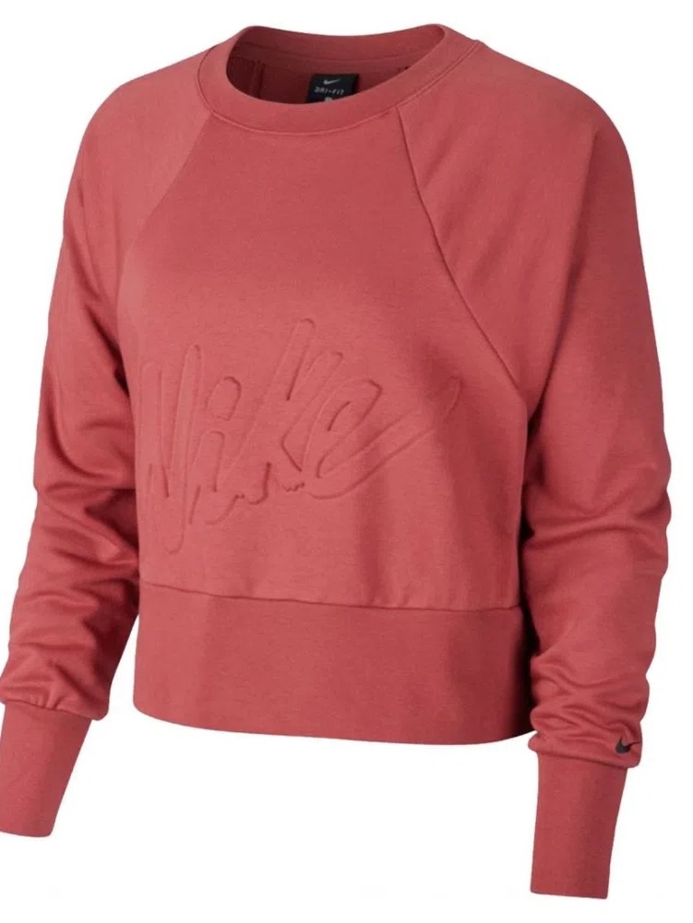 Nike Dri-FIT Rust Orange Pullover - Picture 2 of 7